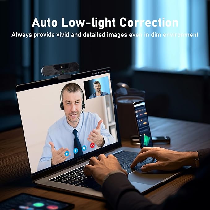 4K Webcam, Computer Camera - Image 5
