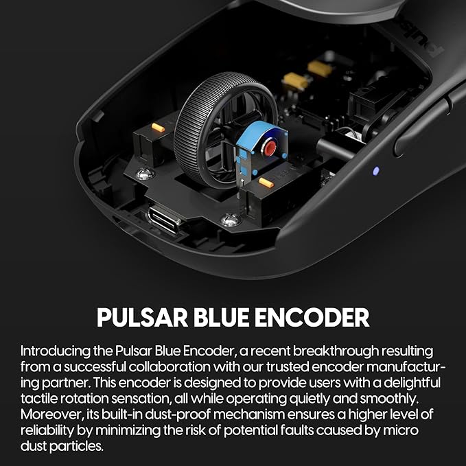 Pulsar Gaming Gears X2H Wireless Gaming Mouse, Ultra Lightweight 1.90 oz - Image 4