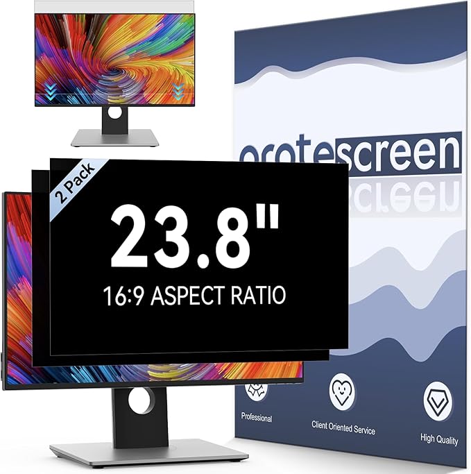 23.8 Inch Computer Privacy Screen Filter by Protescreen