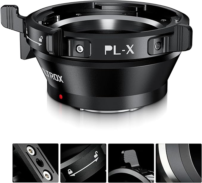 VILTROX PL-X Lens Adapter, Lens Converter Ring Camera Lens Mount Adapter Ring by ViltroxOfficial