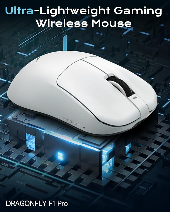 VGN Dragonfly F1 Pro Wireless Gaming Mouse - 49g Ultra-Lightweight - Image 2