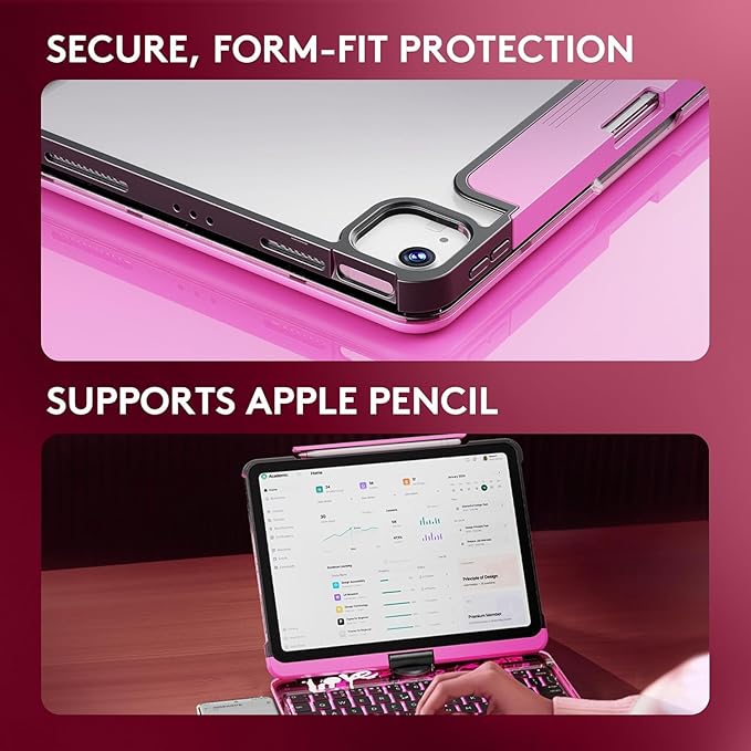 KITONE Transparent Case with Wireless Keyboard only - Image 8
