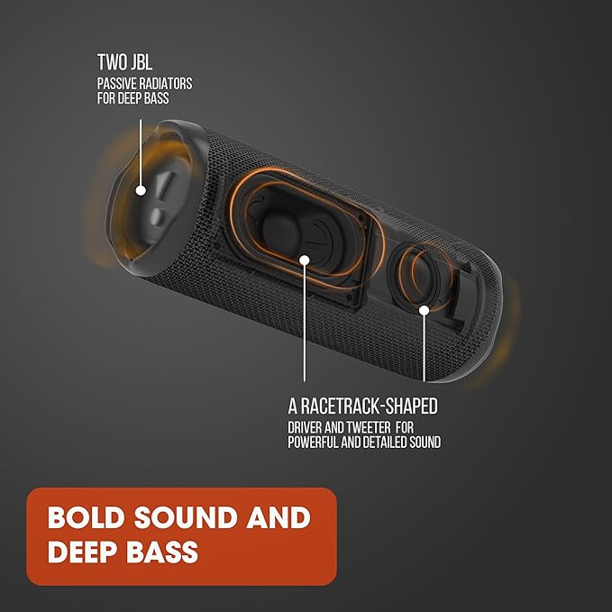 JBL Flip 6 - Portable Bluetooth Speaker, powerful sound and deep bass, IPX7 - Image 2