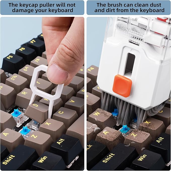 Keyboard Cleaning Kit Laptop Cleaner, 10-in-1 Computer Screen Cleaning Brush - Image 3