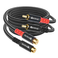 Devinal RCA Female to Male Extension Cable by Devinal