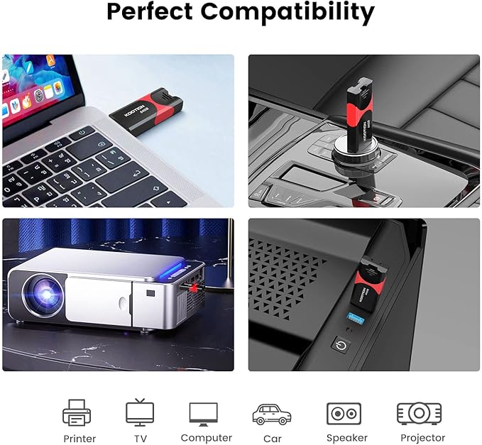KOOTION Flash Drive 64 GB USB 3.0 Flash Drive Thumb Drive Retractable 64G - Image 7