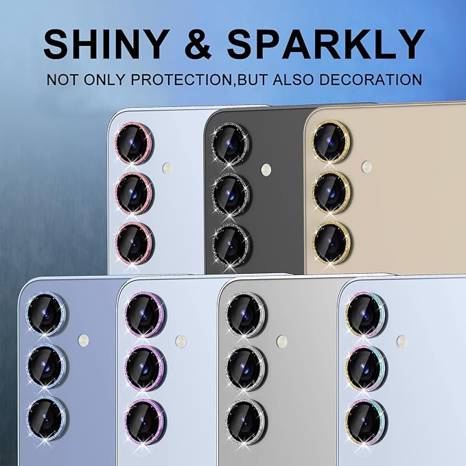 for Samsung Galaxy S25 Plus Camera Lens Protector, Individual Metal Ring - Image 7