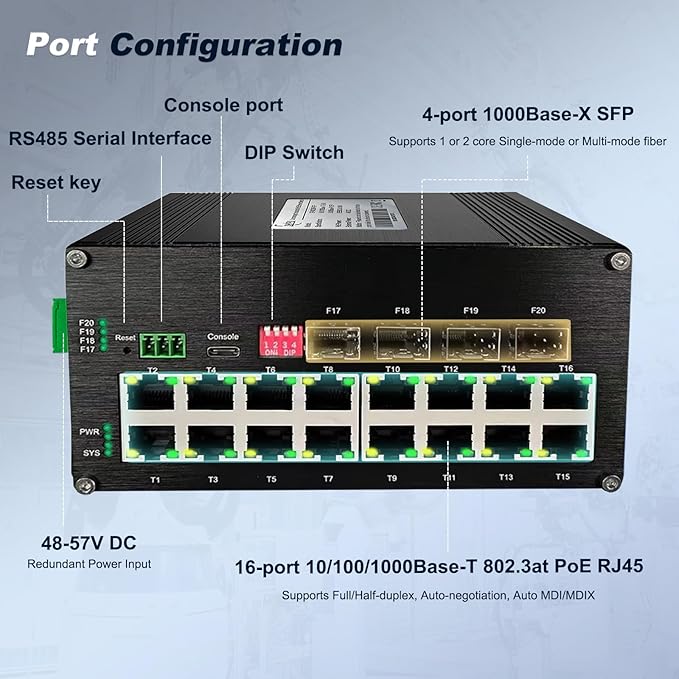 16-Port Gigabit Network Switch - Image 2
