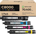 VersaLink C8000 High Capacity Toner Cartridge Set 4-Pack Replacement by KingKJInkToner