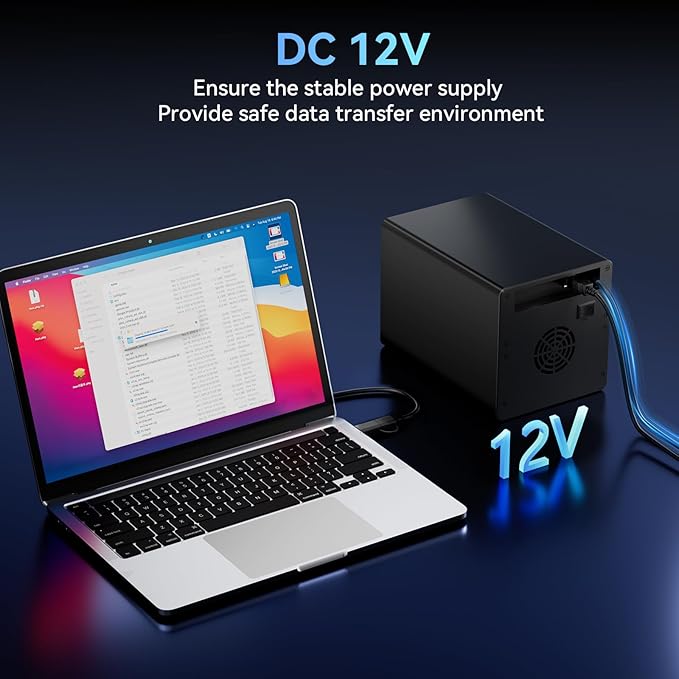 Aluminum 4 Bay 10Gbps Hard Drive Enclosure - Image 7