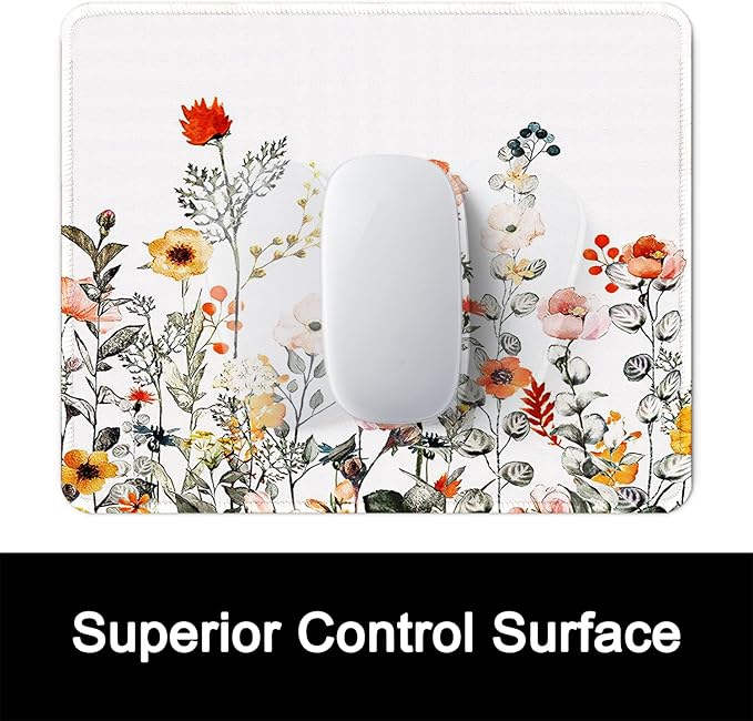 ITNRSIIET Mouse Pad with Stitched Edge Premium Textured Smooth Precise - Image 2