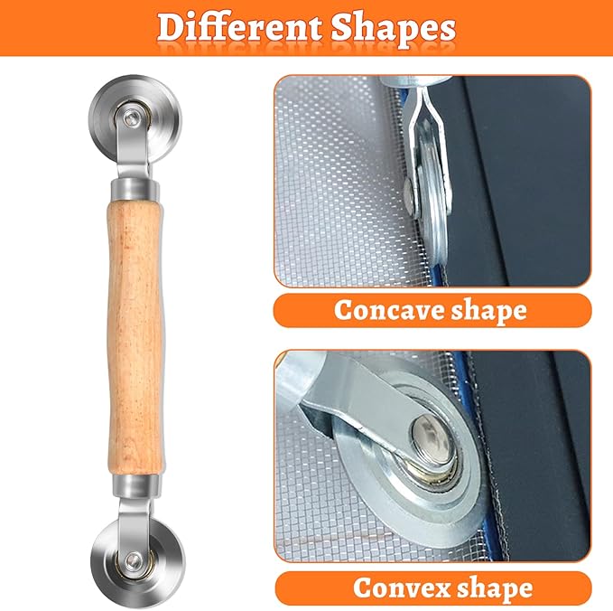 Screen Repair Tool, Window Roller, Spline Installer, 9 in 1 Window Installation - Image 3