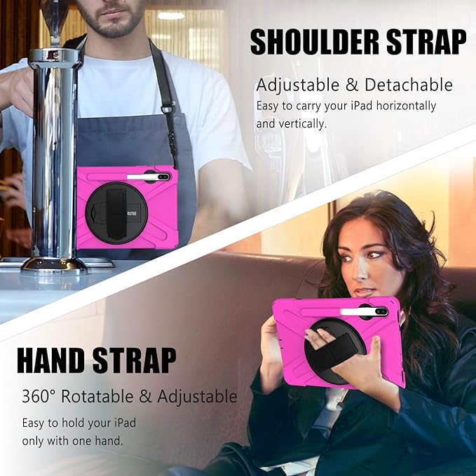 BRAECN for Galaxy Tab S6 10.5 2019 Case T860, Heavy Duty Shockproof Rugged Case - Image 4