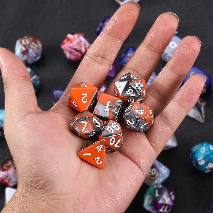 QMAY DND Dice Set -D&D Polyhedral Dice - Image 5