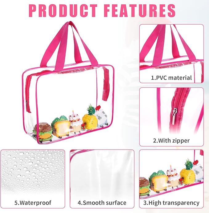 6 PCS Waterproof Toy Storage Bags - Image 3