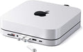 Satechi USB C Hub, Type-C Aluminum Stand & Hub, USB-C Data Port, Micro/SD Card by Satechi