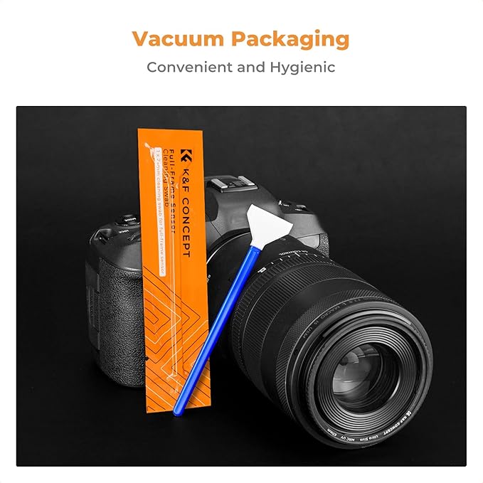 K&F Concept 10 Pack Full-Frame Sensors Cleaning Swabs, DSLR SLR Digital Camera - Image 6