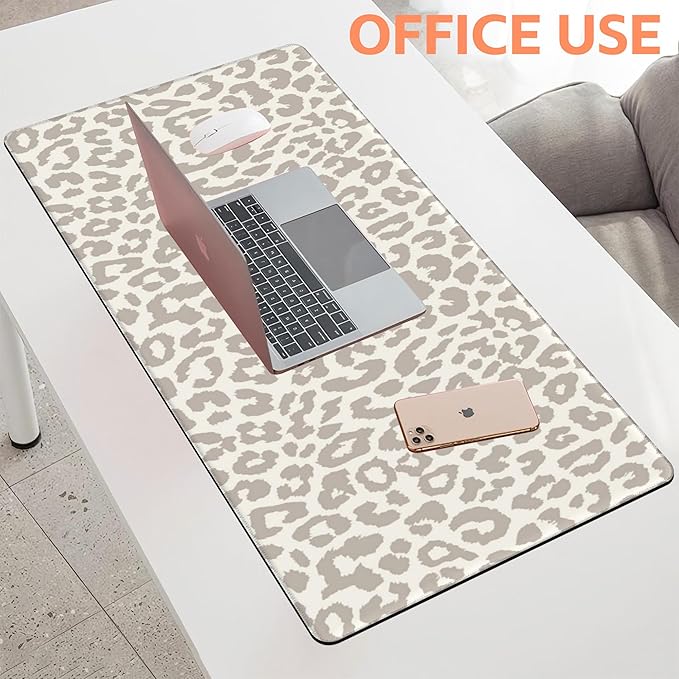 Mouse Pad Large Leopard Print Non-Slip Gaming Desk Mat - Image 5