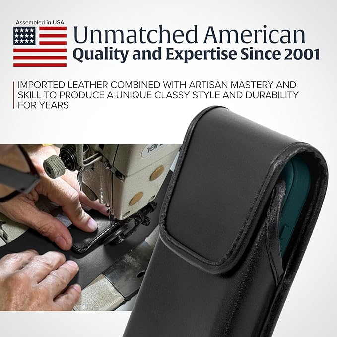 Turtleback Belt Clip for iPhone 16 Pro, 15 pro 14 Pro 13 Pro -Small- Fits - Image 7