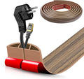 Floor Cord Cover Self Adhesive Cord Hider, 10FT Cable Management, Extension by DBHXXMB-HH