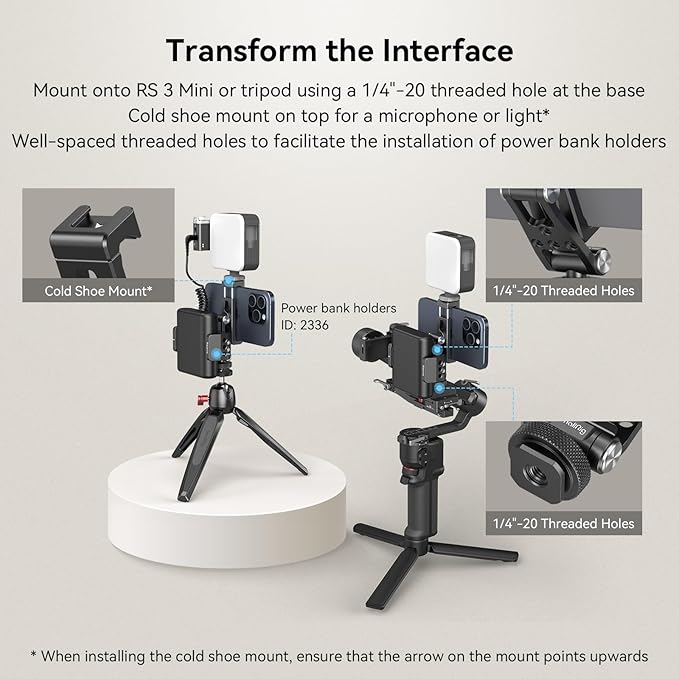 SMALLRIG Metal Phone Holder Support - Image 6