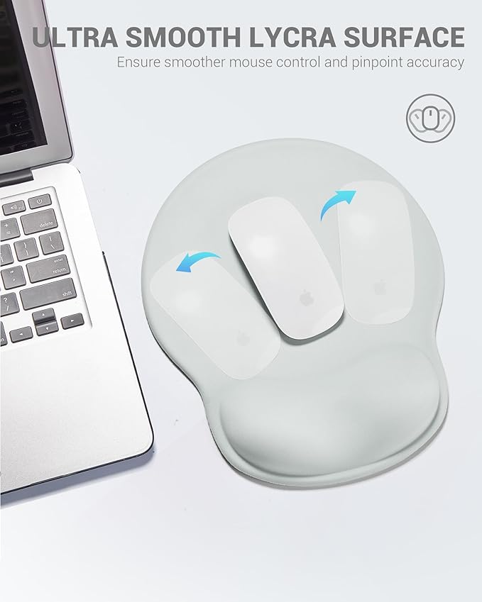 Ergonomic Mouse Pad Wrist Support, Comfortable Mouse Pad Wrist Rest, Relieve - Image 5
