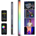 NEEWER TL60 RGB Tube Light, 20W Full Color RGBWW LED Video Lighting Wand Stick by Neewer