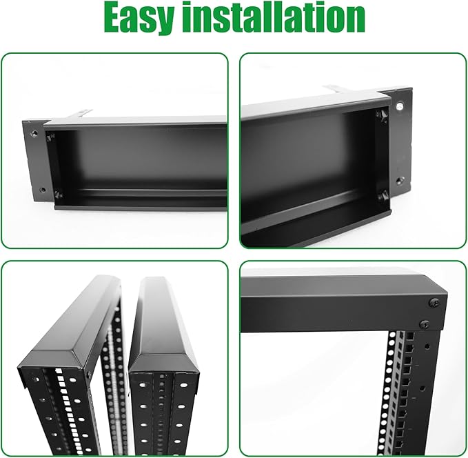 27U Server Rack/4-Post 19in Network Rack/Open Frame Rack - Image 6