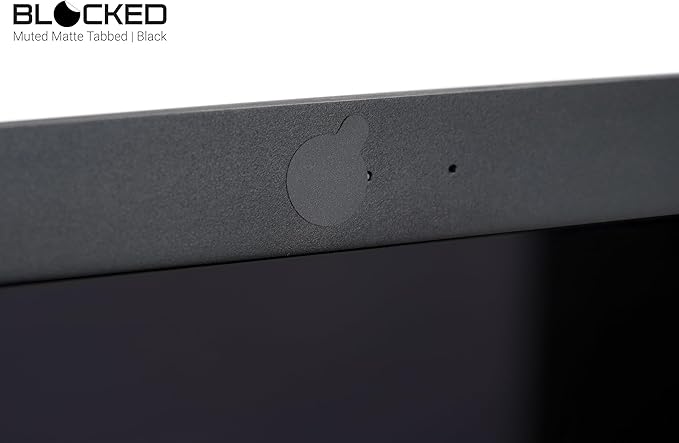 BLOCKED Webcam/Camera Vinyl Covers | Low-Tack Restickable Webcam Sticker | - Image 5