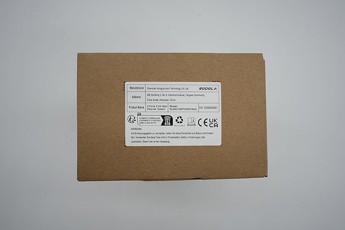 SODOLA 8-Port 2.5Gb Web Managed Switch - Image 11