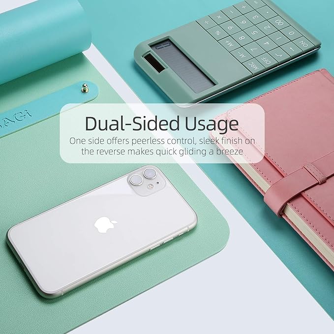 YSAGi Desk Mat, Waterproof Desk Pad, Large Mouse pad - Image 3