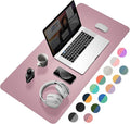 YSAGi Desk Mat, 35.4" x 17" Waterproof Laptop Leather Pad Protector, Large by YSAGi