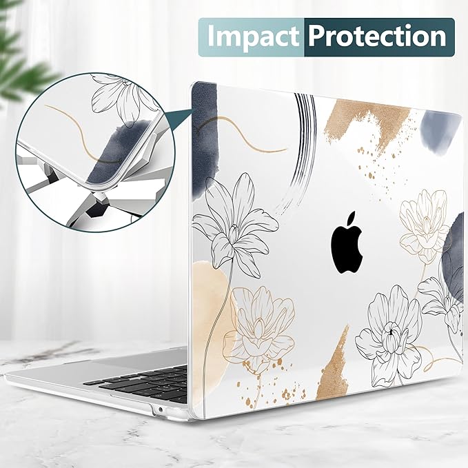 TWOLSKOO for M4 MacBook Air 13.6 inch Case 2025-2022 Release M4 A3240 M3 A3113 - Image 6