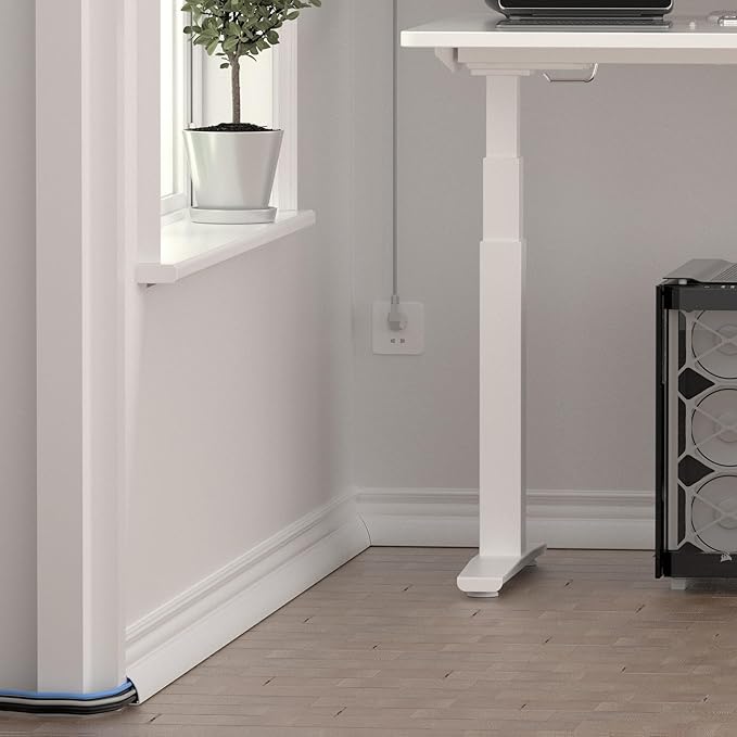 ZhiYo 68in Floor Cord Cover for Corner, Large Cord Hider for 3-5 Cords - Image 4