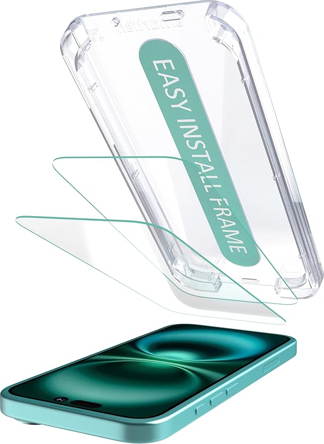 Smartish® iPhone 16 Plus Screen Protector by Smartish-PhoneCasesandStuff
