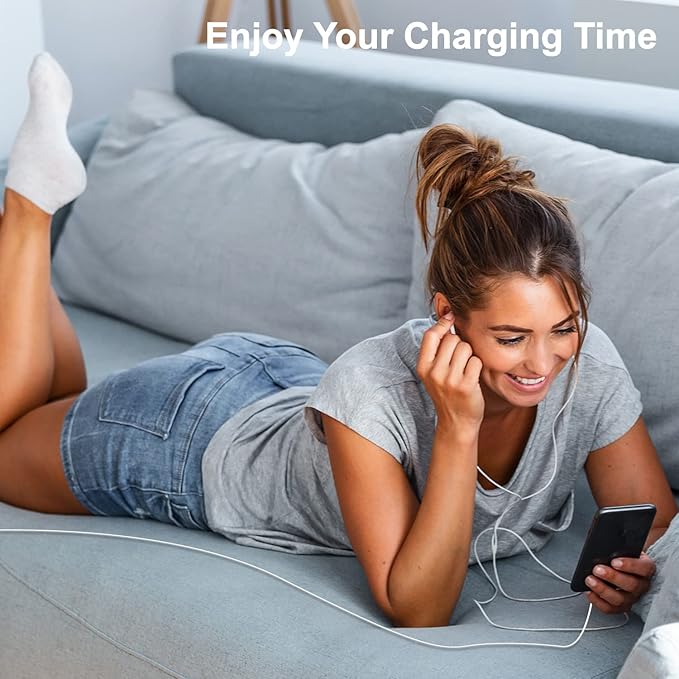 3Pack Long iPhone Charging Cable 10ft-Apple Lightning to USB Cable Wire - Image 8