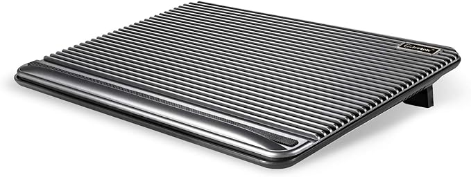 Laptop Cooling Pad, Coolertek USB Powered Laptop Cooler, 2 Blue Silent Big Fans by Coolertek