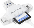 SD/Micro SD Card Reader for iPhone/ipad/Android/Mac/Computer/Camera, Portable by SUNTRSI