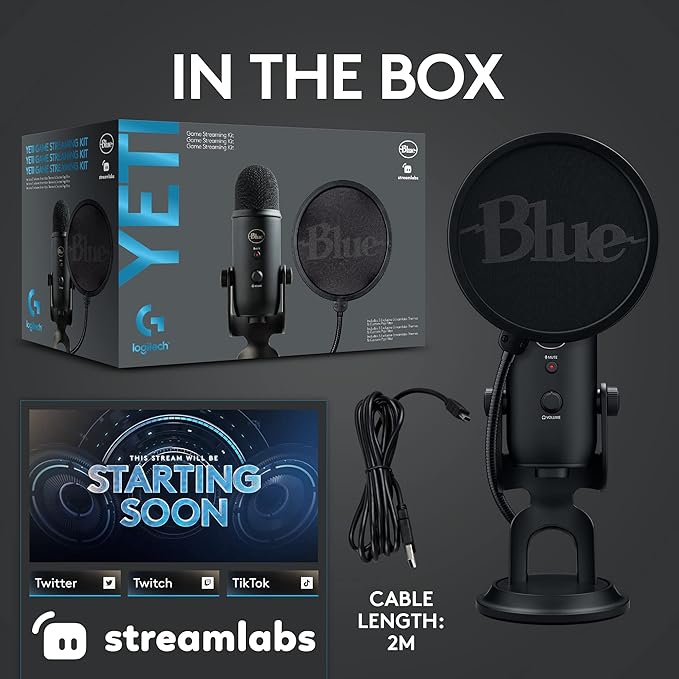 Blue Yeti Streaming Micophone Kit - Image 10