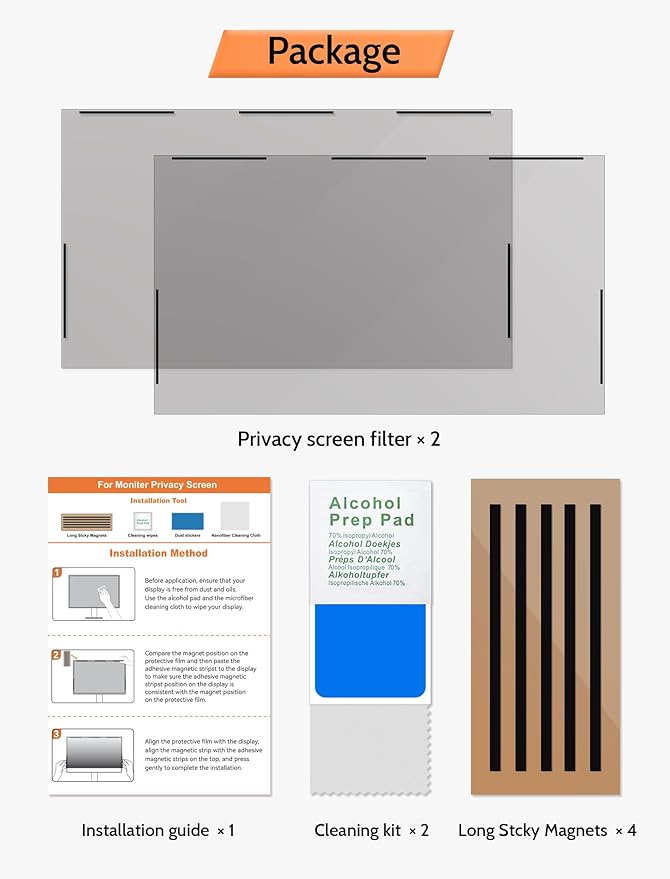 24 Inch 16:9 Magnetic Privacy Screen - Image 8