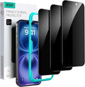 ESR 3 Pack for iPhone 16 Plus/iPhone 15 Plus Privacy Screen Protector, Anti-spy by ESR
