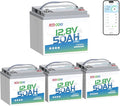Redodo Smart Bluetooth 12V 50Ah LiFePO4 Lithium Battery by PrimeDayRedodoSaveup55