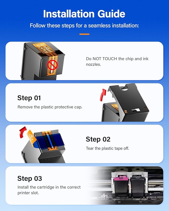 64XL Ink Cartridge Black/Color Combo Pack Replacement - Image 6