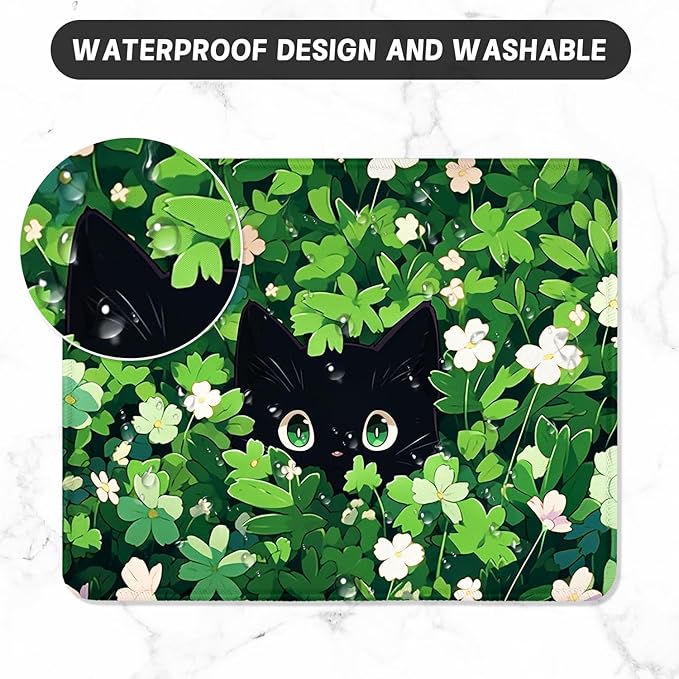 ITNRSIIET Mouse Pad with Stitched Edge Premium Textured Smooth Precise - Image 5