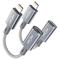 2 Pack 27W USB C to Lightning Cable Adapter, PD Fast Charging & Data Transfer by LERTOSEN