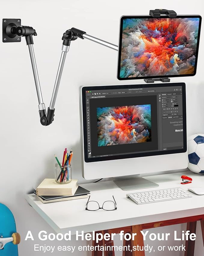Tablet Wall Mount, 360 Degree Angle Adjustable - Image 5