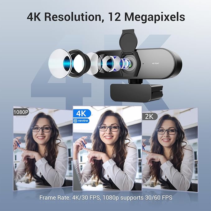 N newline 4K Webcam for PC - Image 2