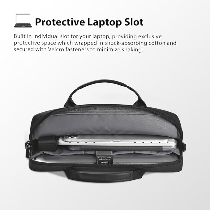 WIWU Laptop Bag 15.6 16 Inch for Men Laptop Case - Image 4