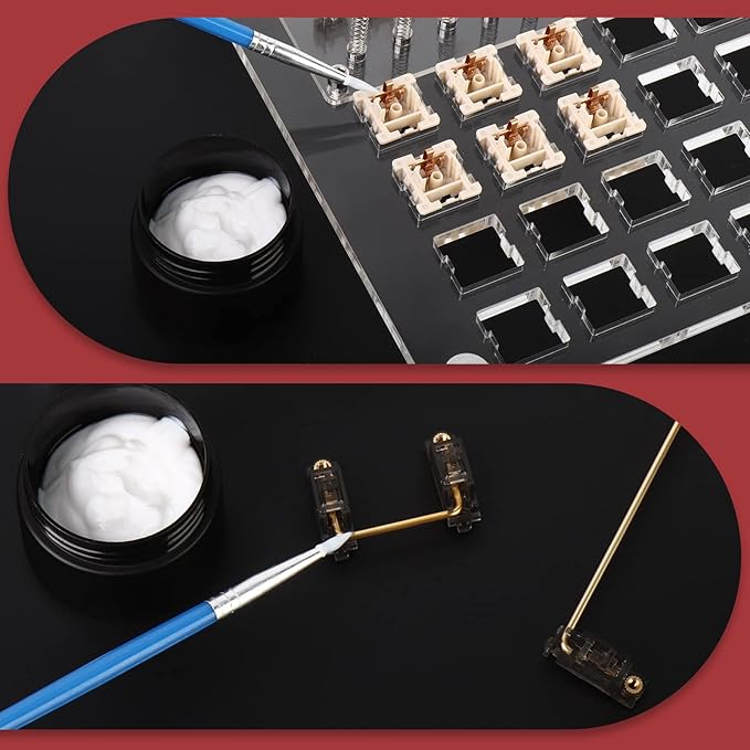 YIMAGUJRX RUNJRX Keyboard Switch Lube Kit GPL 205G0 0.53oz/15g, Switch Opener - Image 6