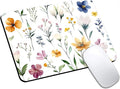Mouse Pad, Cute Wildflowers Flowers Mouse Pads by HUOCAIREN